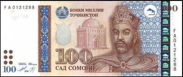 qual é a moeda em tadjiquistão