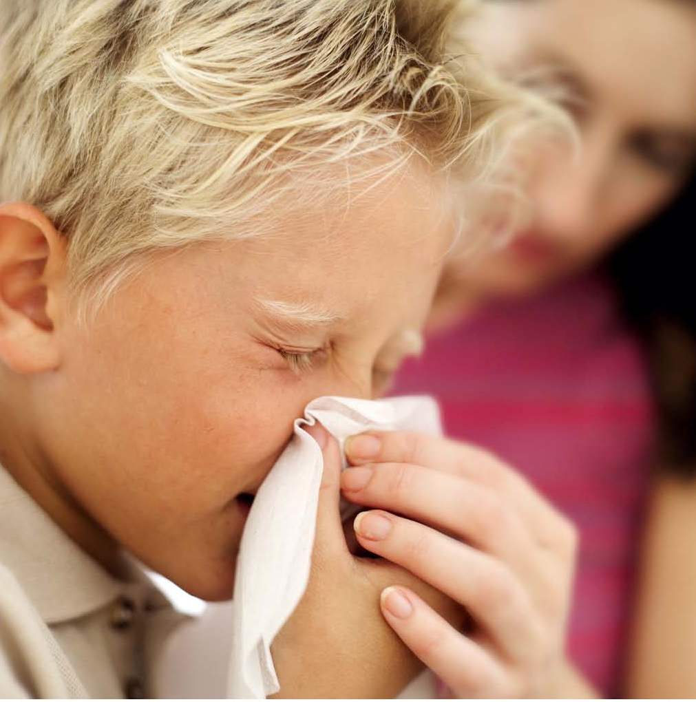 Treatment of sinusitis in children