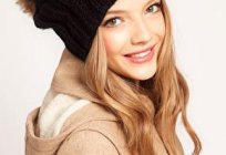 Şapka ponpon doğal kürk rus kış