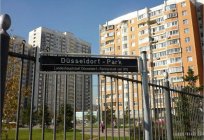 Дюссельдорфский park w Moskwie i jego 