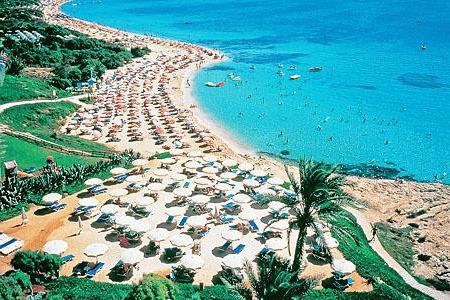 أجيا نابا قبرص الشواطئ