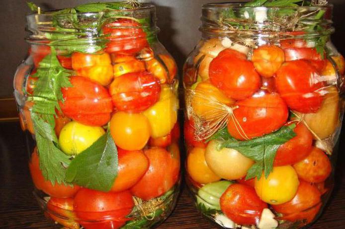 braune Tomaten für den Winter Rezepte ohne Sterilisation