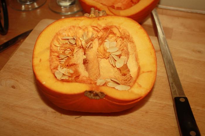the filling of the pumpkin for pies