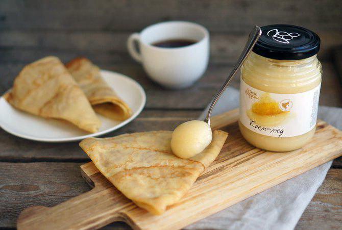 cómo preparar crema de miel