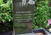 Kirilenko Andrzej Pawłowicz: biografia, rodzina, krewni, zdjęcia