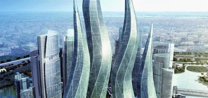 das erste bewegte Dubai Wolkenkratzer