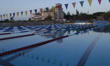 die Pools der Olympischen Reserve