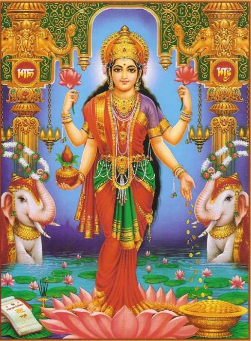 Lakshmi the goddess of prosperity