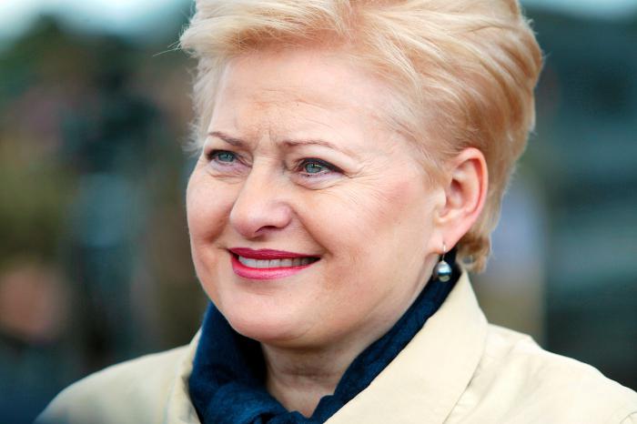 Dalia Grybauskaite in der Jugend