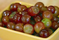 The pickled grapes: recipes