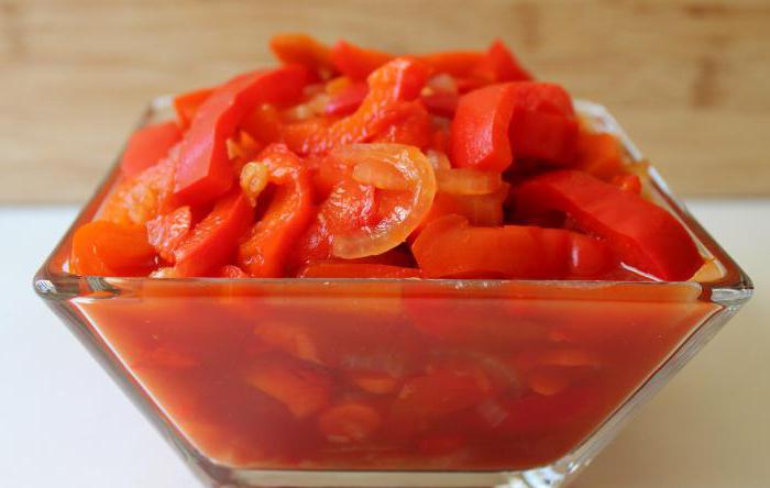 лечо de pimiento y los tomates y la zanahoria