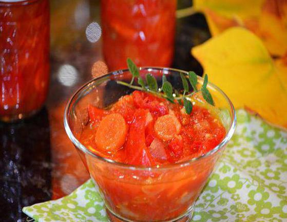 leczo pomidory papryka marchew cebula na zimę