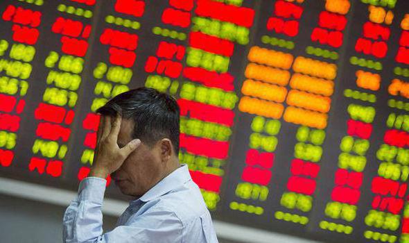 la crisis de la Bolsa de valores de china