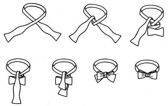 desen kravat elastik bant