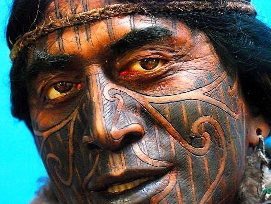 毛利人的纹身