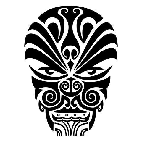 毛利人的纹身设计的