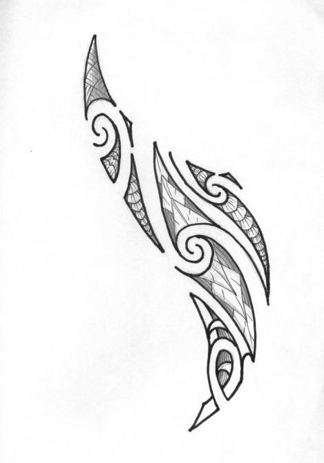 maori polinezja tattoo
