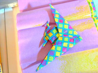 como fazer o peixe origami