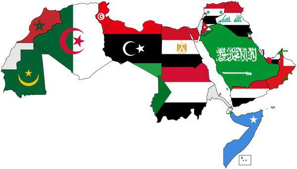 os países Árabes lista