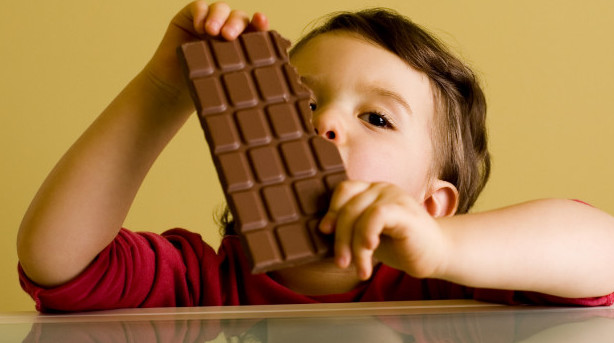 el Chocolate les gusta y los adultos y los niños