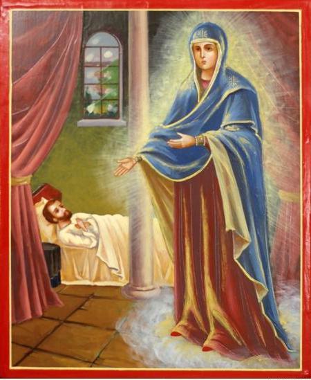 икона беременной богородицаның