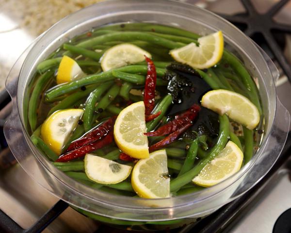 pickled green beans for winter recipes