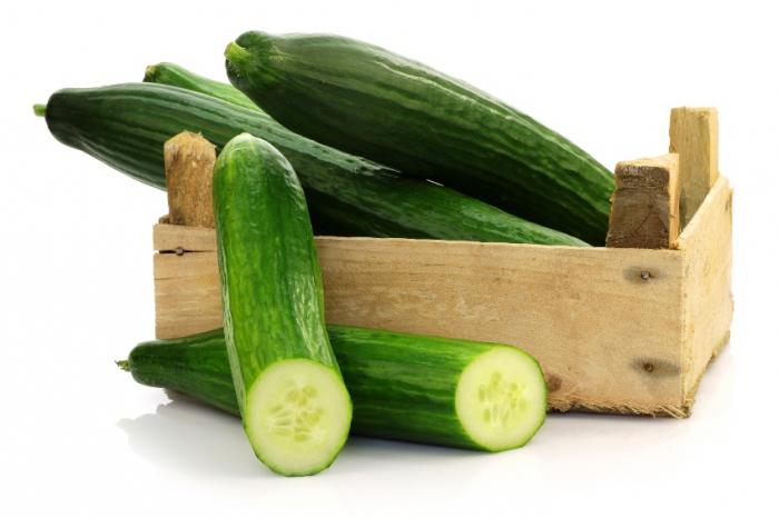 cucumber composition and nutritional value