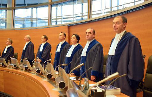 cortes y tribunales internacionales
