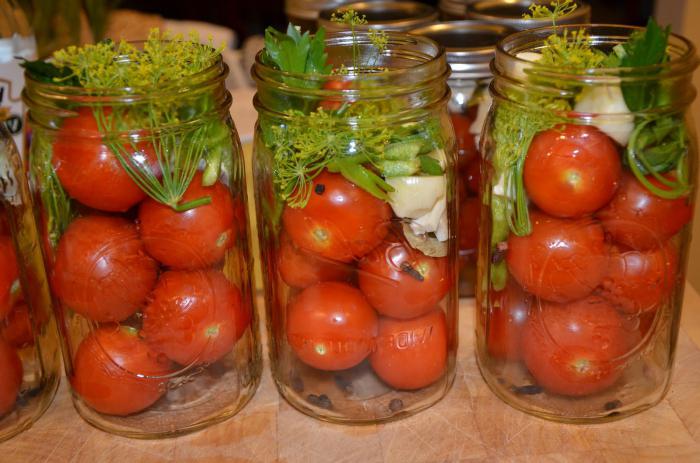 tomatoes with mustard in winter