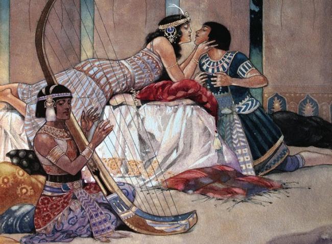 Sevinç, Antik dünyanın: Kleopatra