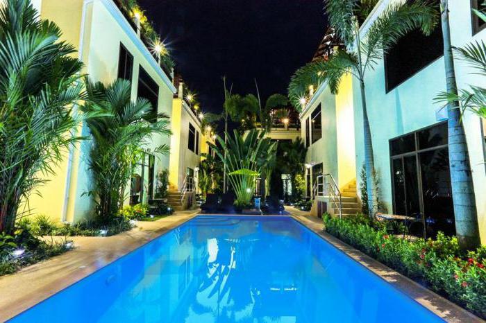 palm oasis boutique hotel, 4, phuket üzerinde
