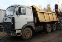 Damperli kamyon MAZ-5516: fotoğraf, teknik özellikleri