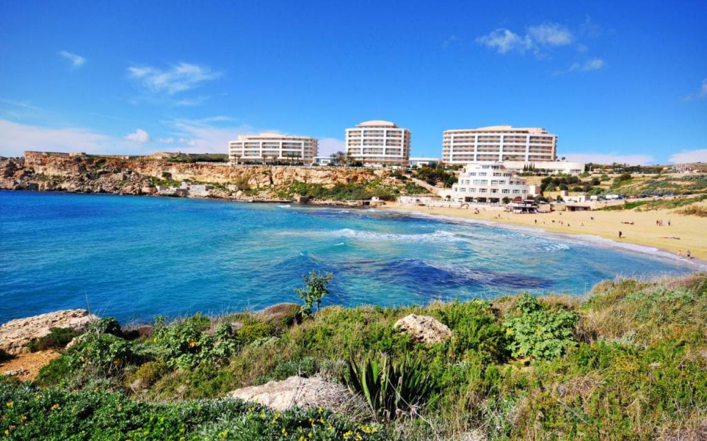 Hotels in Malta with private beach