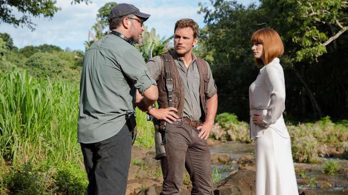the actors of the movie Jurassic world