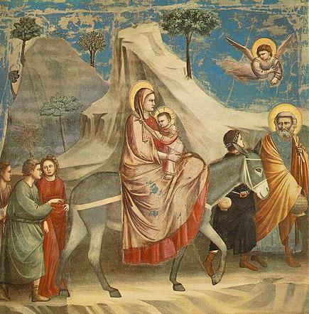Gemälde von Giotto mit dem Namen