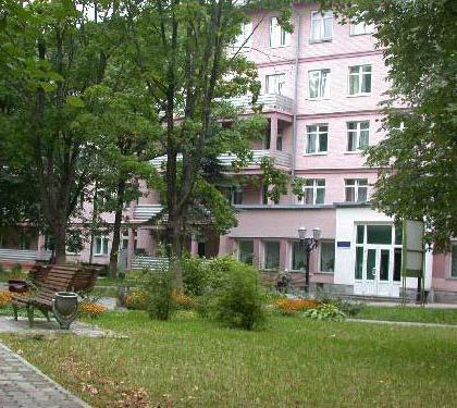 das Sanatorium Belarus mit der Behandlung des Stütz-und Bewegungsapparates