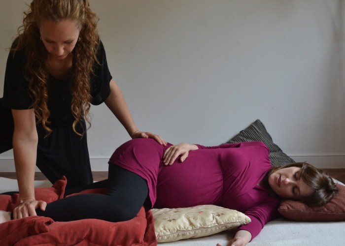 Fußmassage für schwangere