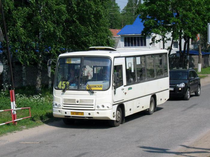 Nevskaya Dubrovkaからのバス
