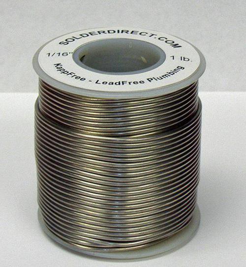 solder for soldering of steel