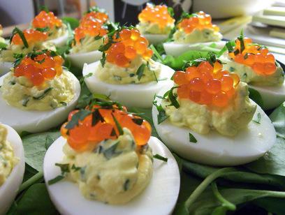 a simple dish of boiled eggs