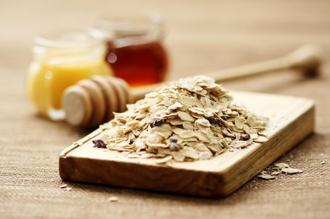 face Mask for dry skin with oatmeal