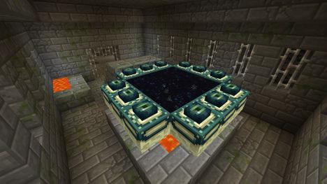how to build a portal to the Ender world