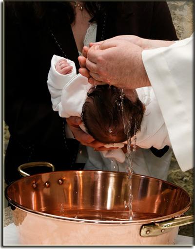 wie wird das Sakrament der Taufe