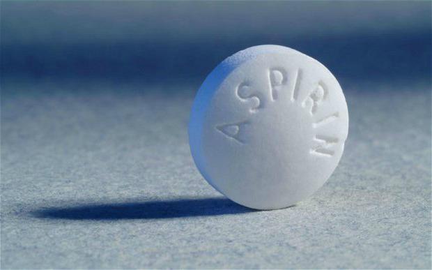comprimidos de aspirina