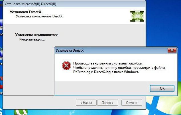 directx not installed