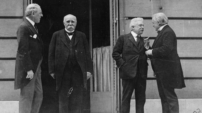 підсумки паризької мирної конференції 1919 року