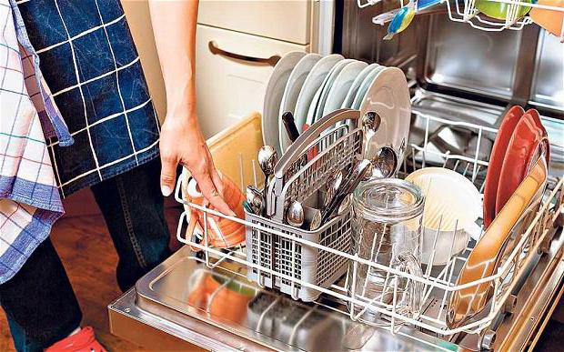 connect the dishwasher to the water supply and Sewerage