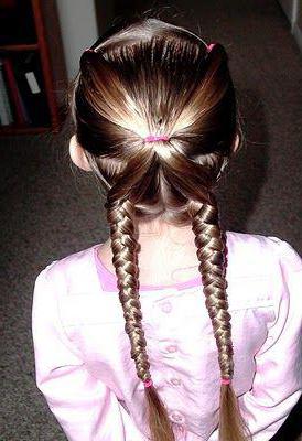 hairstyles लंबे बालों के लिए बच्चों को 10 साल पुराने