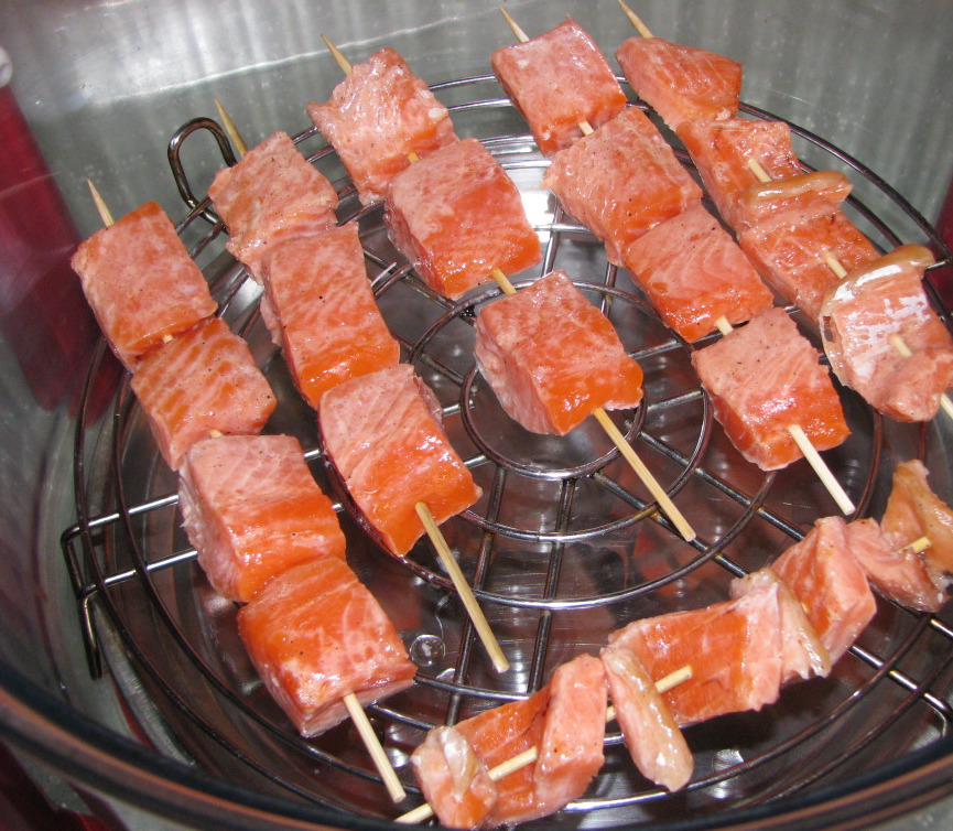 Kebab Roter Fisch