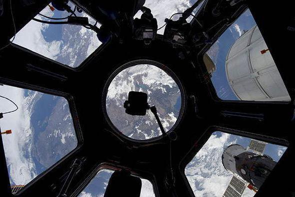 ارتفاع مدار المحطة الفضائية الدولية ISS